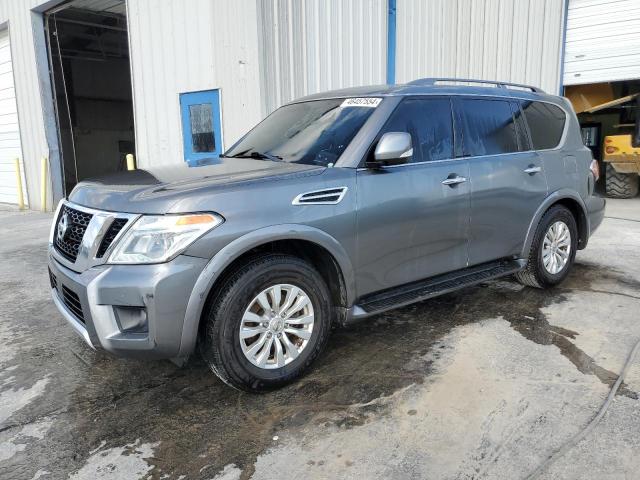 JN8AY2ND0JX000548 - 2018 NISSAN ARMADA SV GRAY photo 1