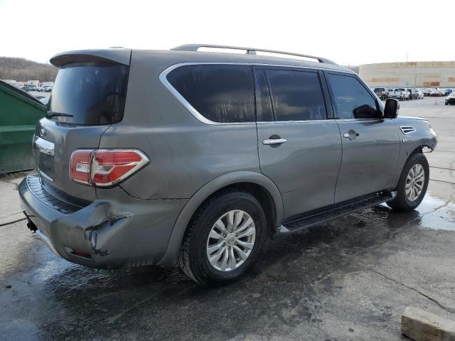 JN8AY2ND0JX000548 - 2018 NISSAN ARMADA SV GRAY photo 3