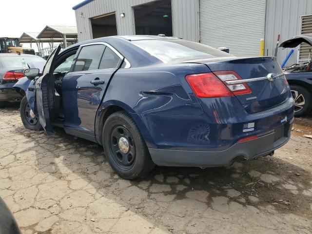 1FAHP2MK9GG119341 - 2016 FORD TAURUS POLICE INTERCEPTOR BLUE photo 2