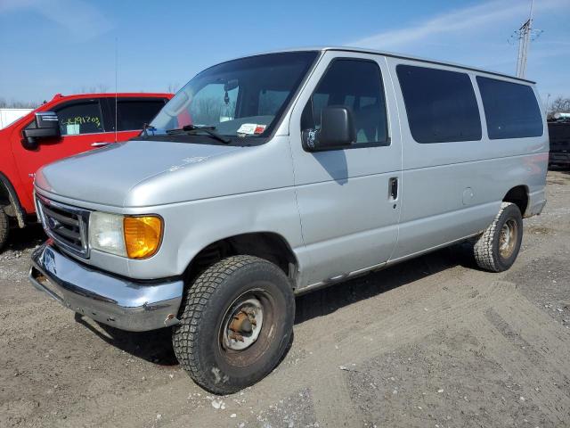 1FBNE31LX5HA17905 - 2005 FORD ECONOLINE E350 SUPER DUTY WAGON SILVER photo 1