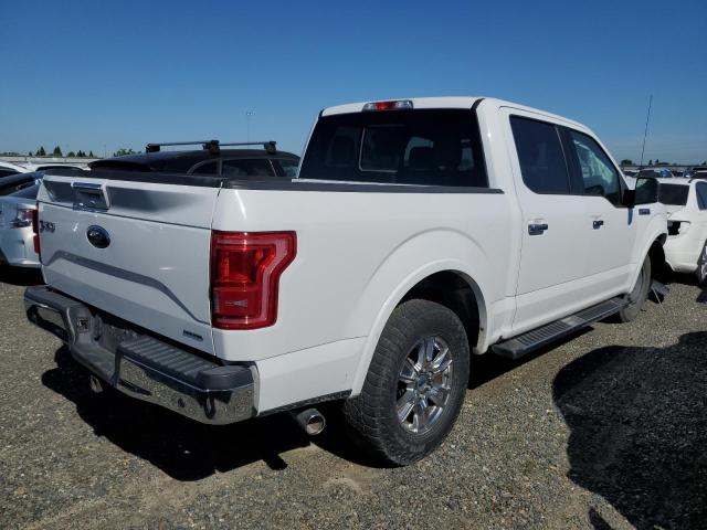 1FTEW1CF1GFA64405 - 2016 FORD F150 SUPERCREW WHITE photo 3