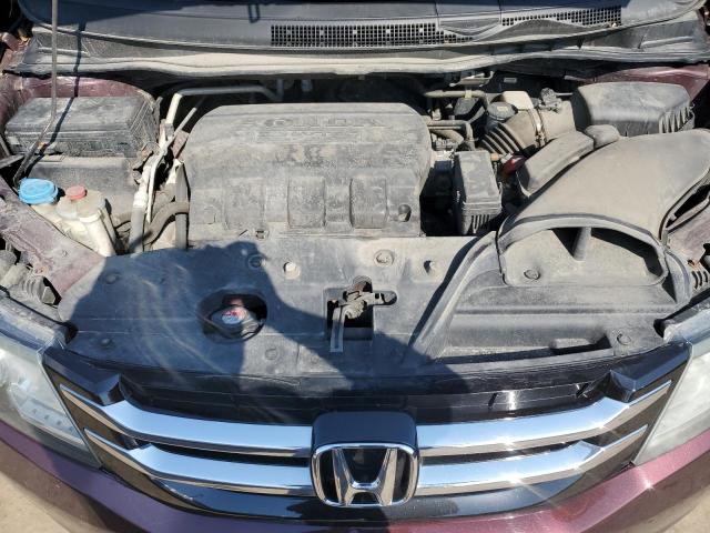 5FNRL5H44FB105654 - 2015 HONDA ODYSSEY EX BURGUNDY photo 11