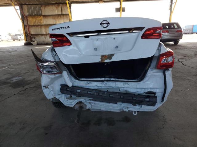 3N1AB7AP9KY403831 - 2019 NISSAN SENTRA S WHITE photo 6