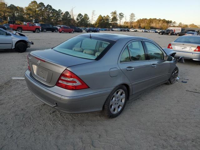 WDBRF54H16F829988 - 2006 MERCEDES-BENZ C 280 SILVER photo 3