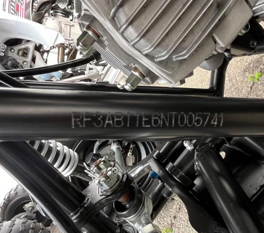 RF3AB11E6NT005741 - 2022 YAMAHA YFM90 R WHITE photo 10