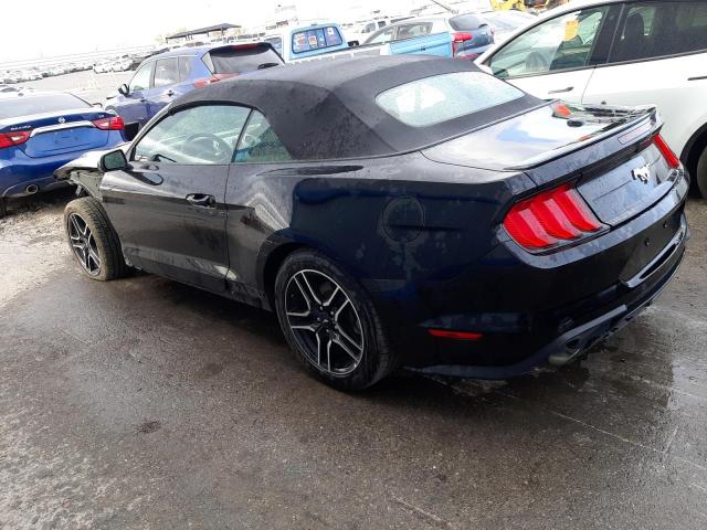 1FATP8UH9N5106762 - 2022 FORD MUSTANG BLACK photo 2