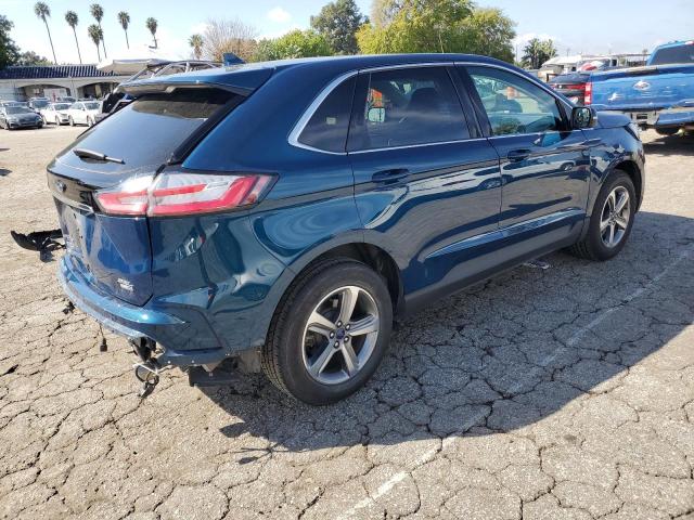 2FMPK4J9XLBA42039 - 2020 FORD EDGE SEL BLUE photo 3