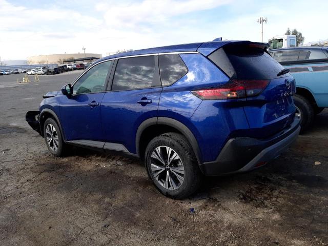 5N1BT3BA3PC842097 - 2023 NISSAN ROGUE SV BLUE photo 2