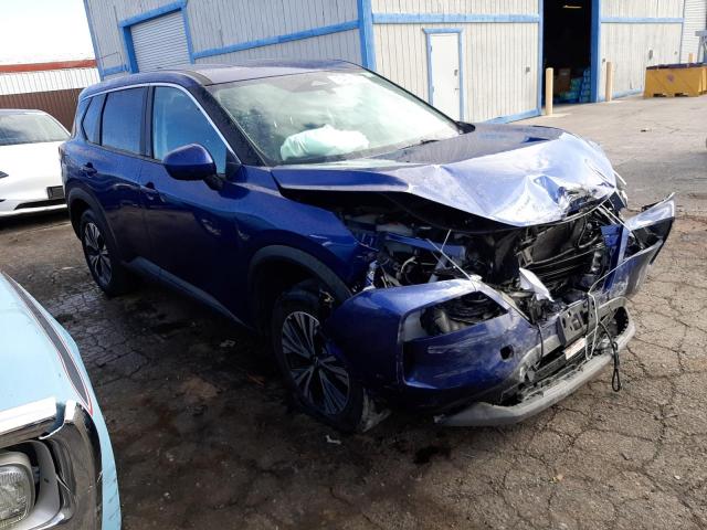 5N1BT3BA3PC842097 - 2023 NISSAN ROGUE SV BLUE photo 4