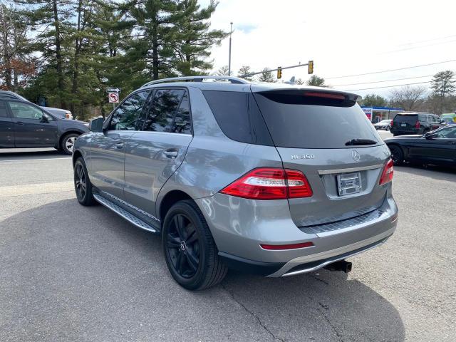 4JGDA5HB1EA287931 - 2014 MERCEDES-BENZ ML 350 4MATIC GRAY photo 4
