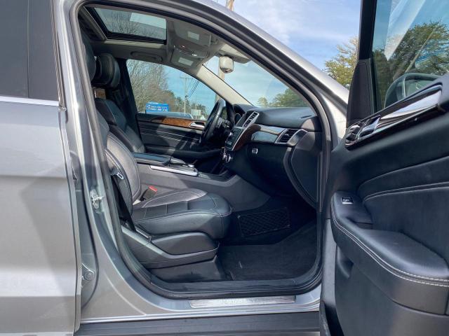 4JGDA5HB1EA287931 - 2014 MERCEDES-BENZ ML 350 4MATIC GRAY photo 5