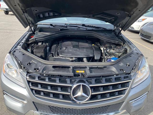 4JGDA5HB1EA287931 - 2014 MERCEDES-BENZ ML 350 4MATIC GRAY photo 8