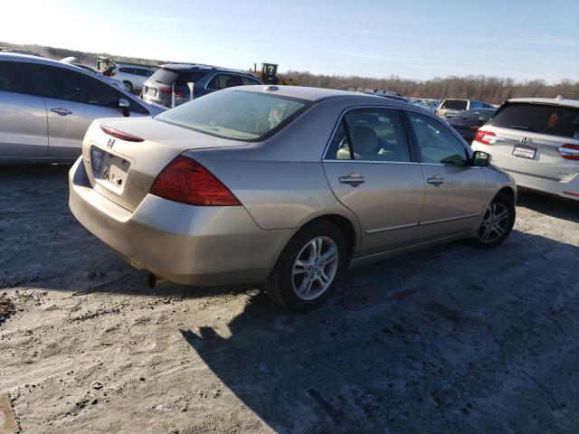 1HGCM56876A140630 - 2006 HONDA ACCORD EX GOLD photo 3