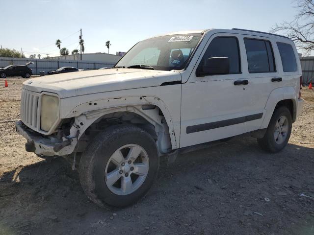 1J8GP28K89W539187 - 2009 JEEP LIBERTY SPORT WHITE photo 1