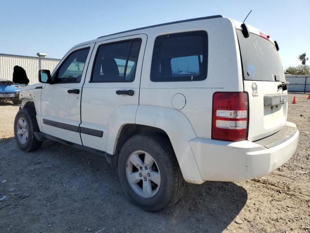 1J8GP28K89W539187 - 2009 JEEP LIBERTY SPORT WHITE photo 2