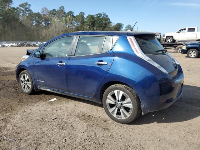 1N4BZ0CP8HC306550 - 2017 NISSAN LEAF S BLUE photo 2