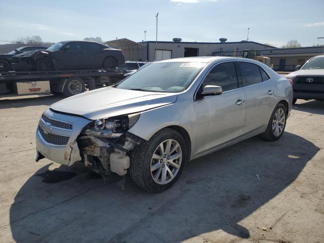 1G11H5SA2DF252201 - 2013 CHEVROLET MALIBU LTZ SILVER photo 1