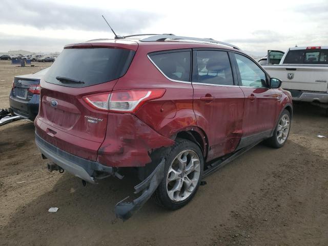 1FMCU9J91DUB55315 - 2013 FORD ESCAPE TITANIUM RED photo 3