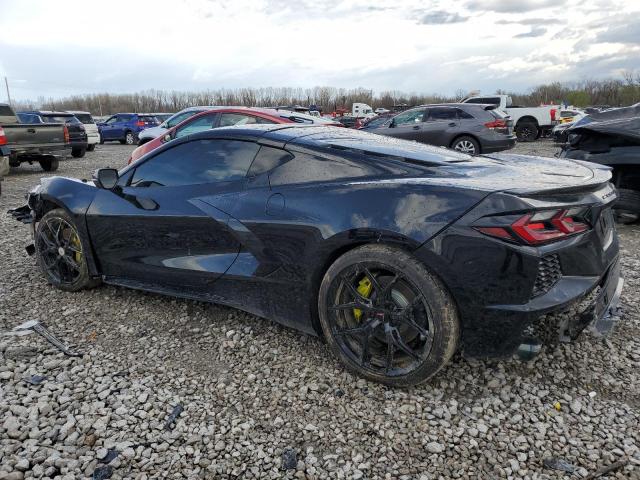 1G1YA2D45M5121231 - 2021 CHEVROLET CORVETTE STINGRAY 1LT BLACK photo 2