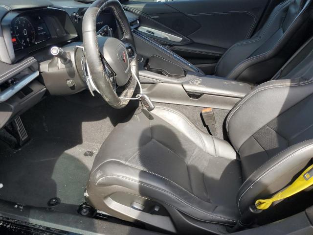 1G1YA2D45M5121231 - 2021 CHEVROLET CORVETTE STINGRAY 1LT BLACK photo 7