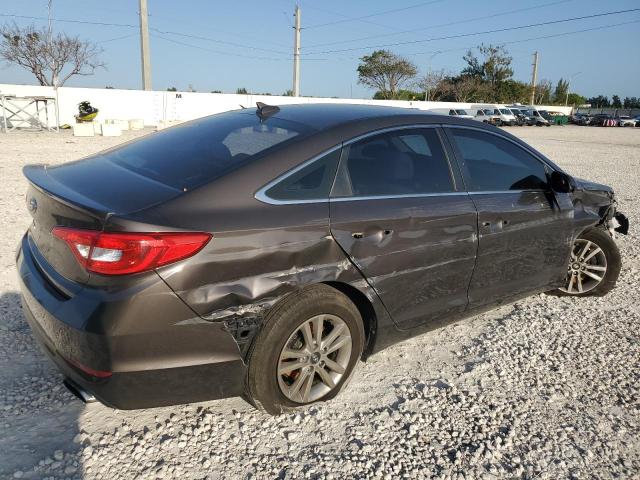 5NPE24AF1GH265260 - 2016 HYUNDAI SONATA SE GRAY photo 3