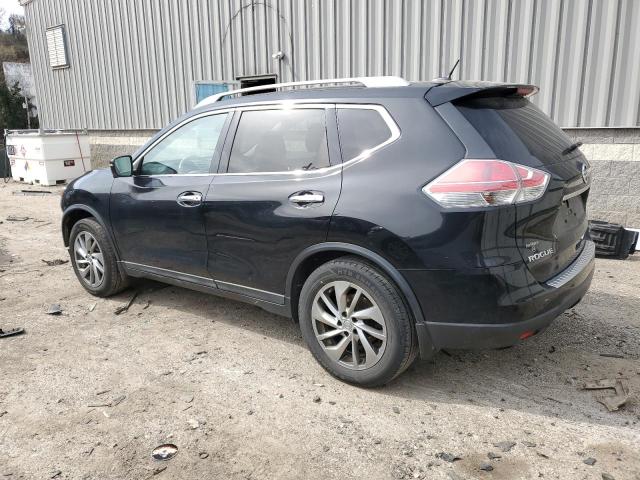 5N1AT2MT2FC812723 - 2015 NISSAN ROGUE S BLACK photo 2