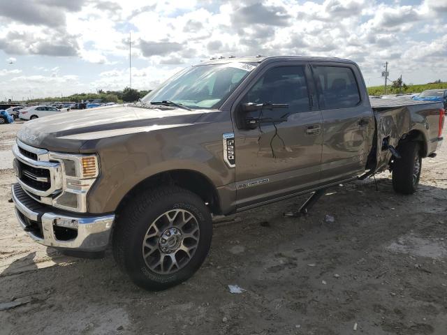 1FT8W2BT3MEC66027 - 2021 FORD F250 SUPER DUTY TAN photo 1