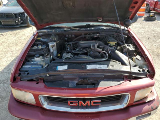 1GKDT13W4V2569271 - 1997 GMC JIMMY RED photo 11