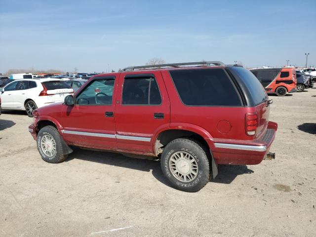 1GKDT13W4V2569271 - 1997 GMC JIMMY RED photo 2