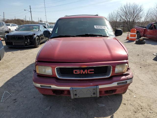 1GKDT13W4V2569271 - 1997 GMC JIMMY RED photo 5