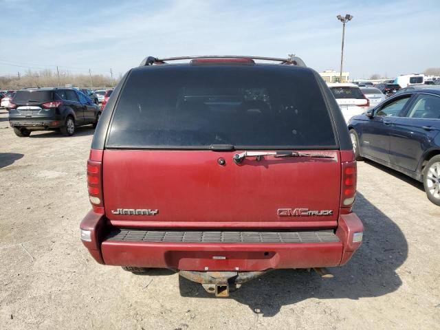 1GKDT13W4V2569271 - 1997 GMC JIMMY Rot Foto 6