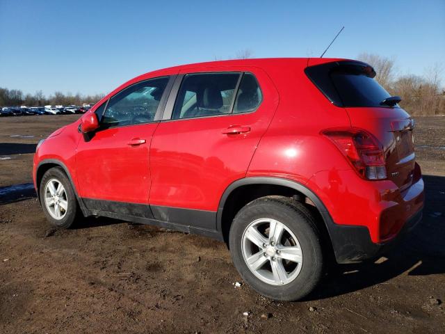 KL7CJKSB0LB348424 - 2020 CHEVROLET TRAX LS RED photo 2