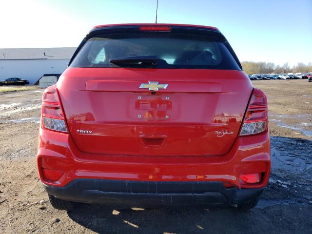 KL7CJKSB0LB348424 - 2020 CHEVROLET TRAX LS RED photo 6