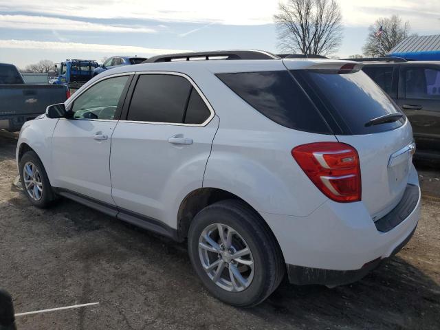 2GNALCEK7G6337247 - 2016 CHEVROLET EQUINOX LT WHITE photo 2