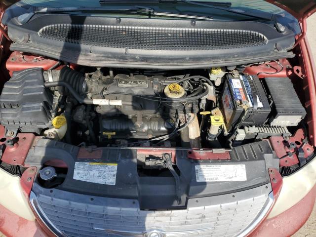 2C8GP34342R569490 - 2002 CHRYSLER TOWN & COU EL RED photo 12