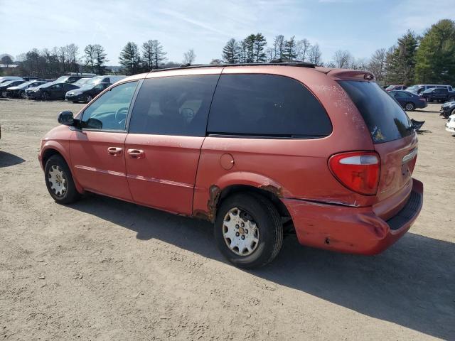 2C8GP34342R569490 - 2002 CHRYSLER TOWN & COU EL RED photo 2