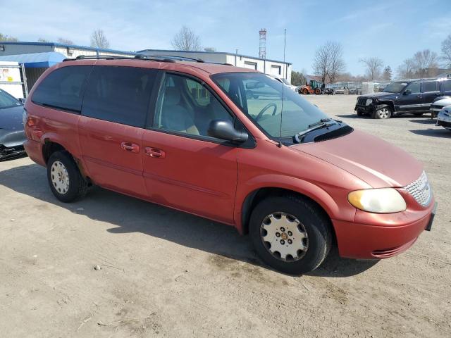 2C8GP34342R569490 - 2002 CHRYSLER TOWN & COU EL RED photo 4