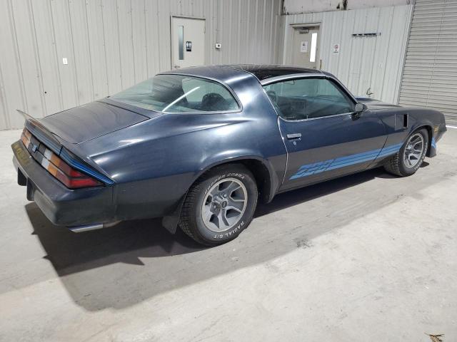 1G1AP87L6BL134617 - 1981 CHEVROLET CAMARO BLUE photo 3