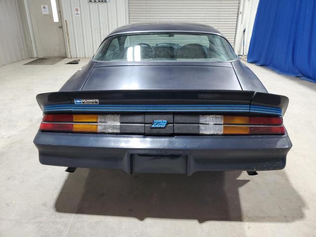 1G1AP87L6BL134617 - 1981 CHEVROLET CAMARO BLUE photo 6