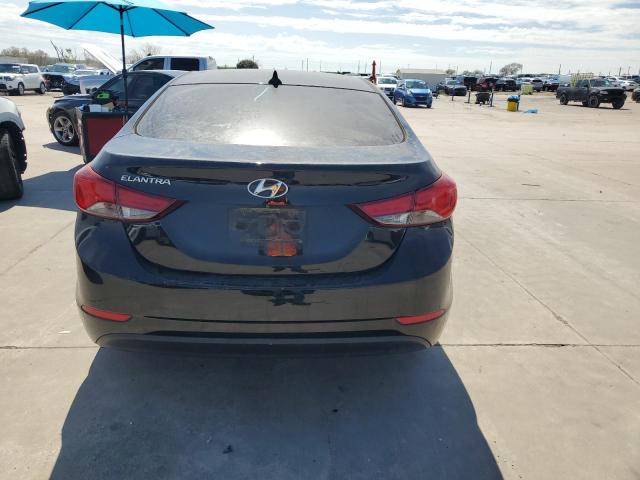 5NPDH4AE3EH474241 - 2014 HYUNDAI ELANTRA SE BLACK photo 6