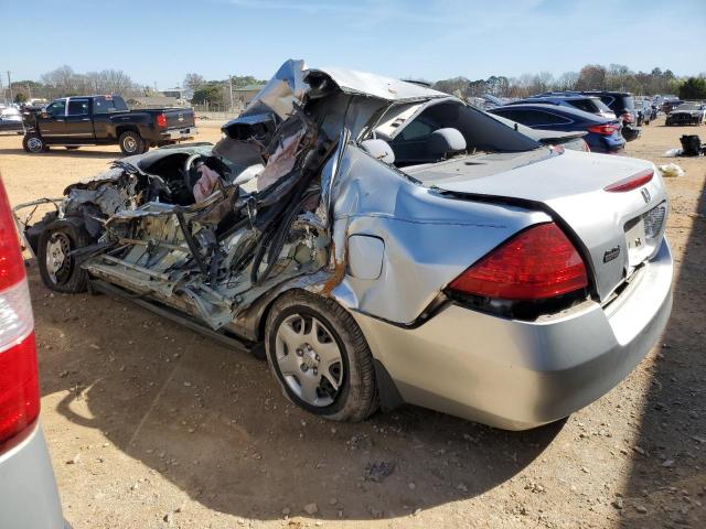 3HGCM56407G705784 - 2007 HONDA ACCORD LX SILVER photo 2