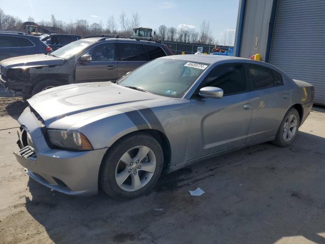 2C3CDXHG1EH312797 - 2014 DODGE CHARGER SXT SILVER photo 1