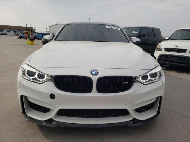 WBS8M9C5XH5G42027 - 2017 BMW M3 WHITE photo 5