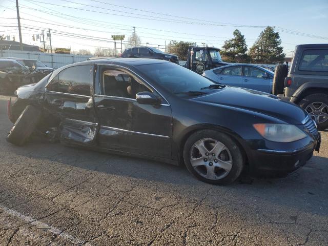 JH4KB16566C004183 - 2006 ACURA RL BLACK photo 4