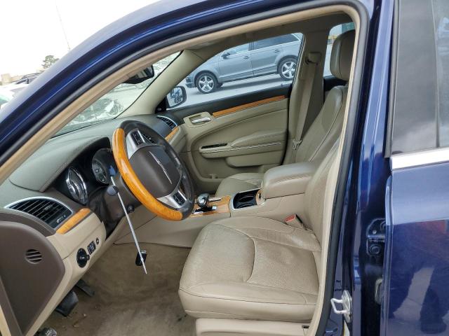 2C3CCAEG0EH358173 - 2014 CHRYSLER 300C BLUE photo 7