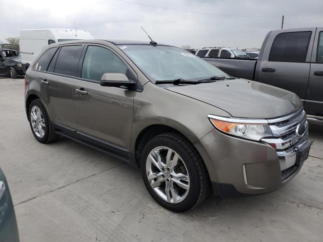 2FMDK3J97DBC12825 - 2013 FORD EDGE SEL GRAY photo 4