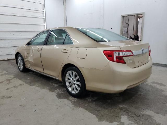 4T4BF1FK8CR237680 - 2012 TOYOTA CAMRY BASE BEIGE photo 2