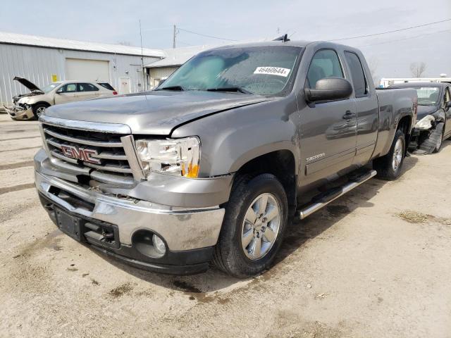 1GTR2VE78DZ222095 - 2013 GMC SIERRA K1500 SLE GRAY photo 1