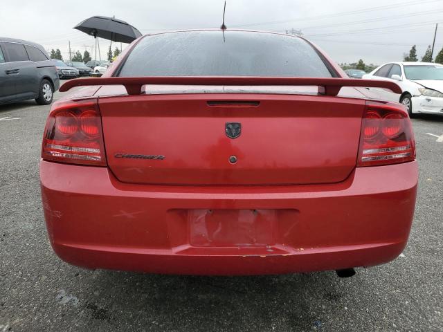 2B3KA43G48H303135 - 2008 DODGE CHARGER RED photo 6