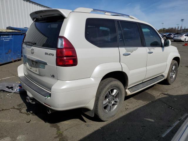 JTJBT20X890175874 - 2009 LEXUS GX 470 WHITE photo 3